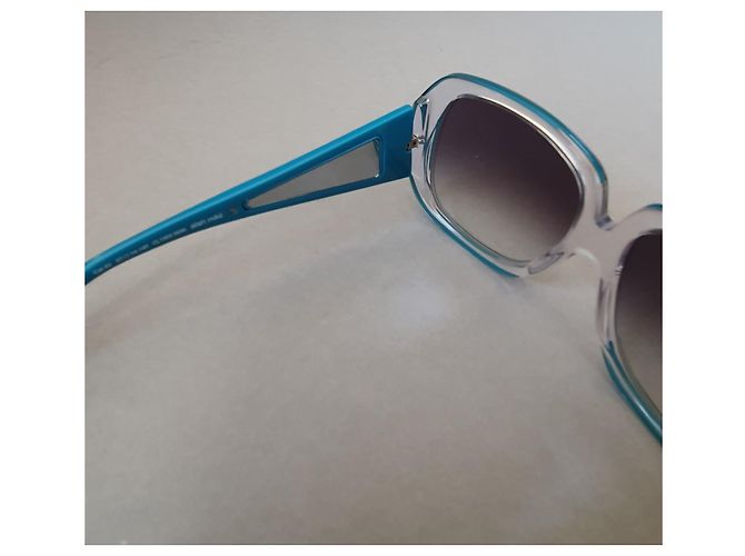 Gafas de sol Courreges x Alain Mikli Azul Turquesa - vista 3