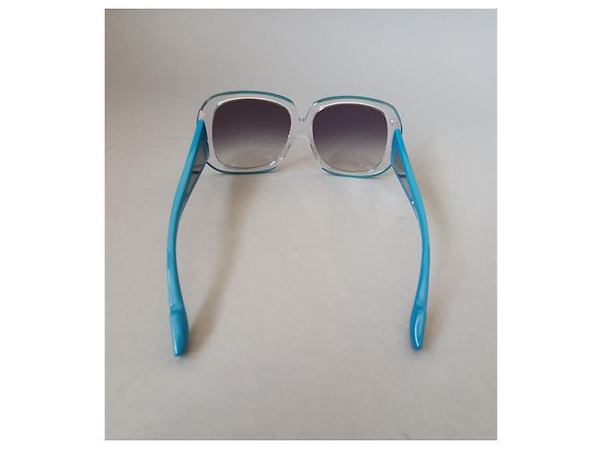 Gafas de sol Courreges x Alain Mikli Azul Turquesa - vista 4