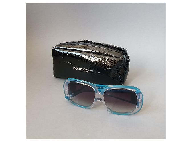 Gafas de sol Courreges x Alain Mikli Azul Turquesa - vista 5