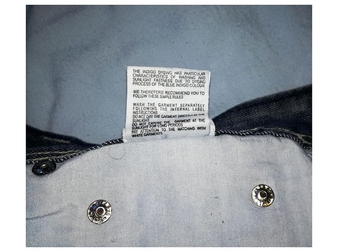 Diesel Only The Brave Distressed look Blue Denim Straight Jeans - view 7