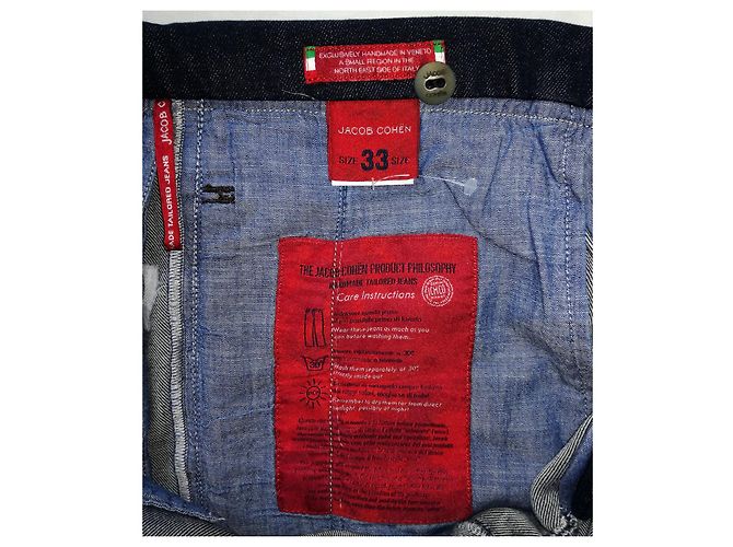 Jacob Cohen J629C Made in Italy handgefertigte maßgeschneiderte Jeans - Ansicht 5