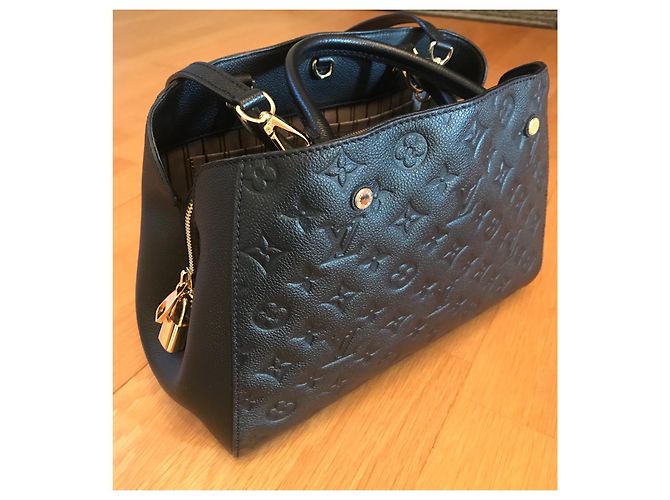 Louis Vuitton Montaigne MM-Monogramm Schwarz - Ansicht 2