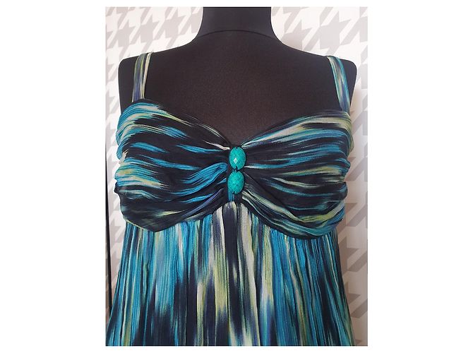 Autre Marque Vestido de seda Ana Alcazar Multicolor - vista 2