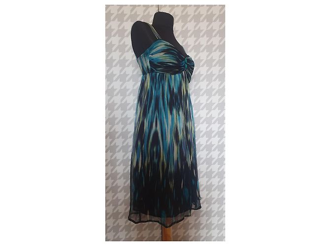 Autre Marque Vestido de seda Ana Alcazar Multicolor - vista 3
