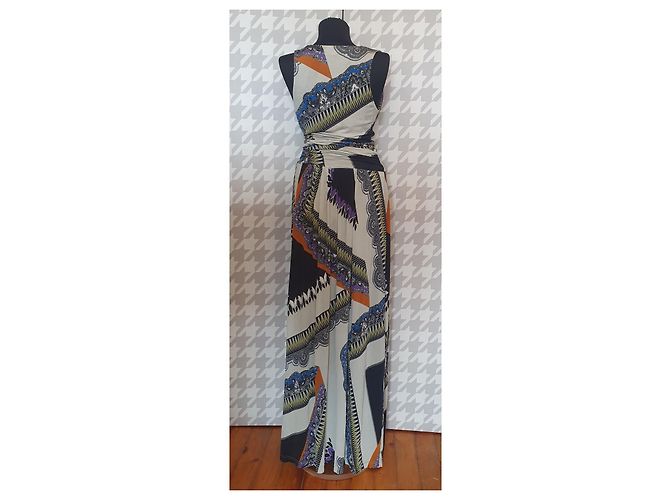 Etro Maxikleid mehrfarbig Viscose Mehrfarben - Ansicht 4