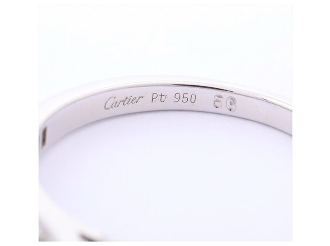 Cartier Solitaire 1895 Anello con diamante solitario 0.33ct Dimensione 56 - vista 6