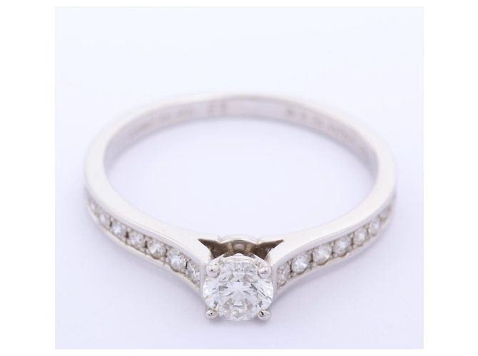 Cartier Solitaire 1895 Anello con diamante solitario 0.33ct Dimensione 56 - vista 7