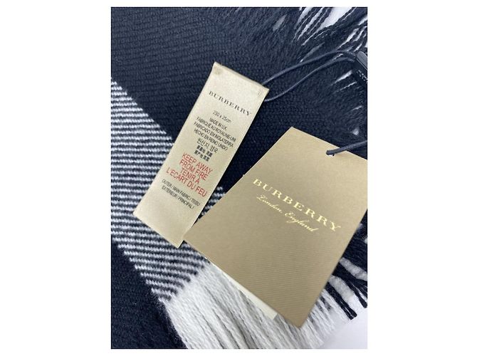 Sciarpa Burberry Classic in lana multicolore - vista 4
