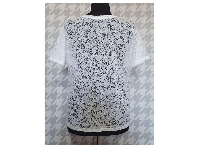 Top de viscosa blanco The Kooples M - vista 2
