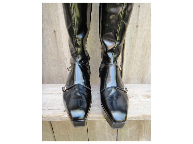 Talla de botas Robert Clergerie 38 Negro - vista 3