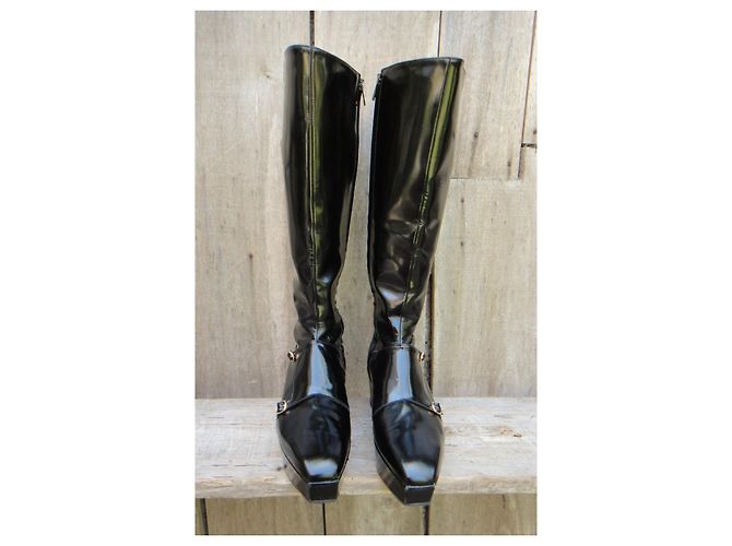 Talla de botas Robert Clergerie 38 Negro - vista 6