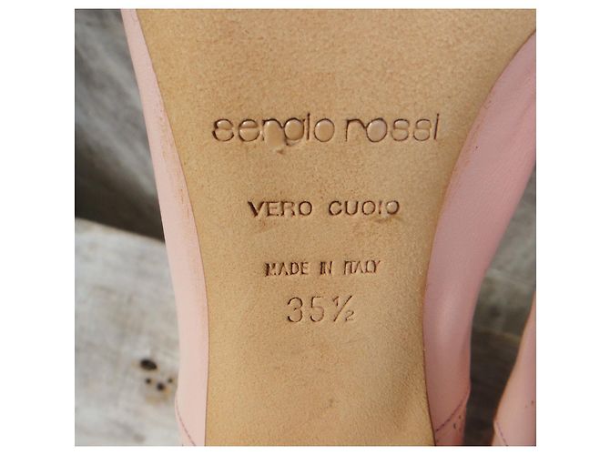 Sergio Rossi Talla de botas Sargio Rossi 36,5 Nueva condición Rosa - vista 3
