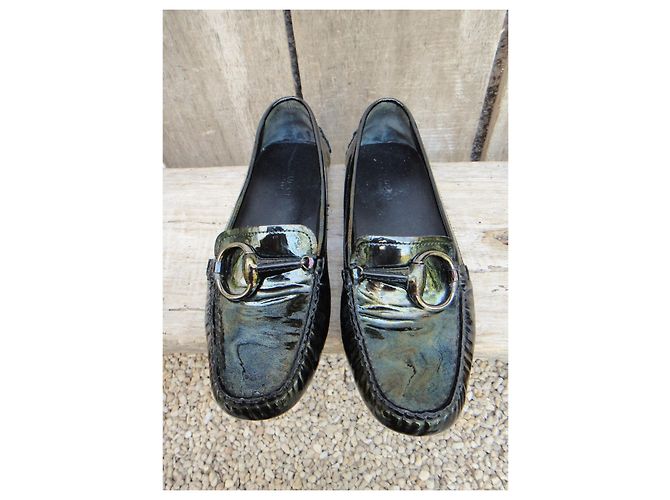 mocassini gucci p 37 condizione perfetta Nero - vista 4
