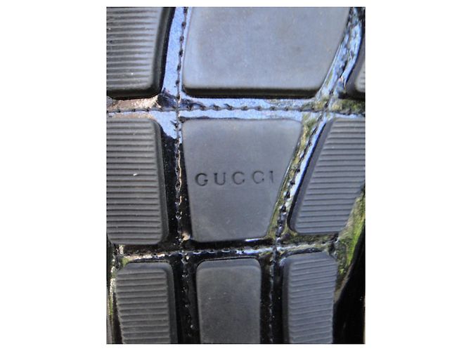 mocassini gucci p 37 condizione perfetta Nero - vista 6