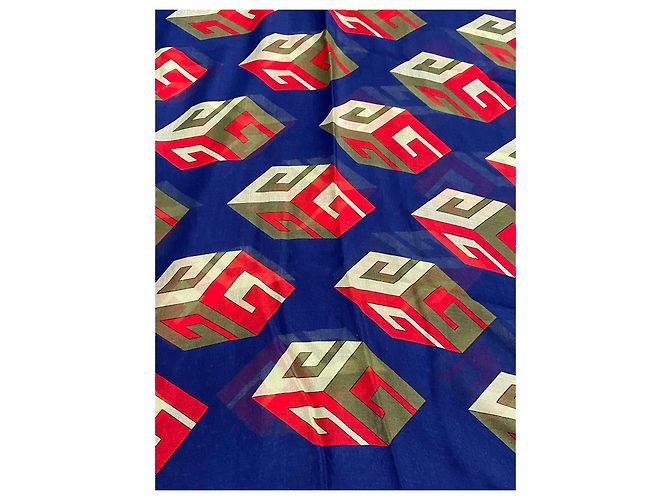 Gucci Silk Wool Scarf Multicolor Multiple colors - view 6