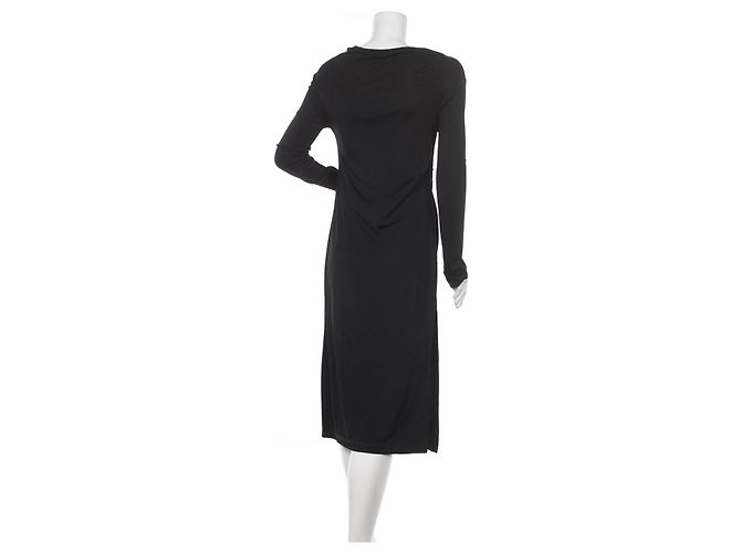 Dagmar Kleid schwarz Viscose Größe L - Ansicht 2