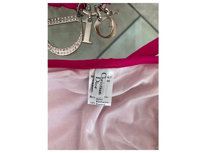 Badeanzug 2 Dior-Stücke Fuschia - Ansicht 4
