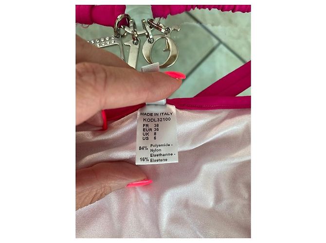 Badeanzug 2 Dior-Stücke Fuschia - Ansicht 5