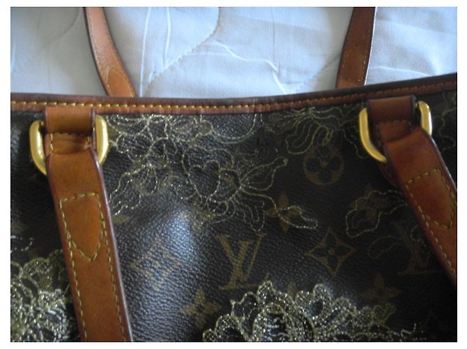 borsa in pizzo oro louis vuitton Gold hardware - vista 9