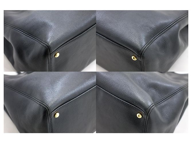 Borsa Executive CHANEL 2Borsa a tracolla Way Caviar nera Nero - vista 6