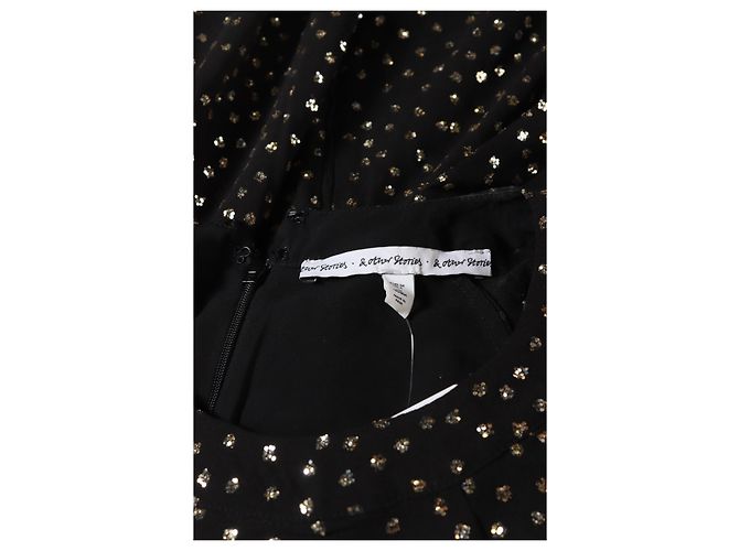 & Other Stories Kleid Schwarz Polyester XS - Ansicht 3