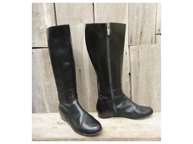 Max Mara Stiefel mit integriertem Absatz 39 Schwarz - Ansicht 2