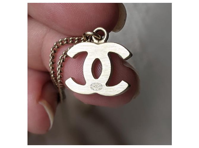 Chanel CC 08C Collana con orecchini in smalto nero set - vista 5