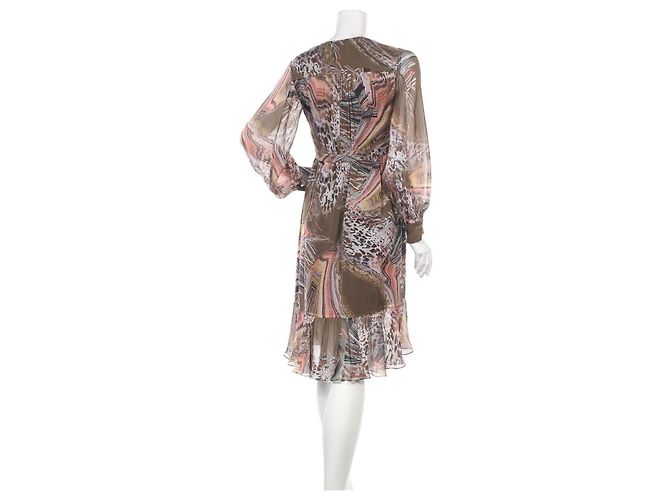 Matthew Williamson Seidenkleid Mehrfarbig Größe S Mehrfarben - Ansicht 2