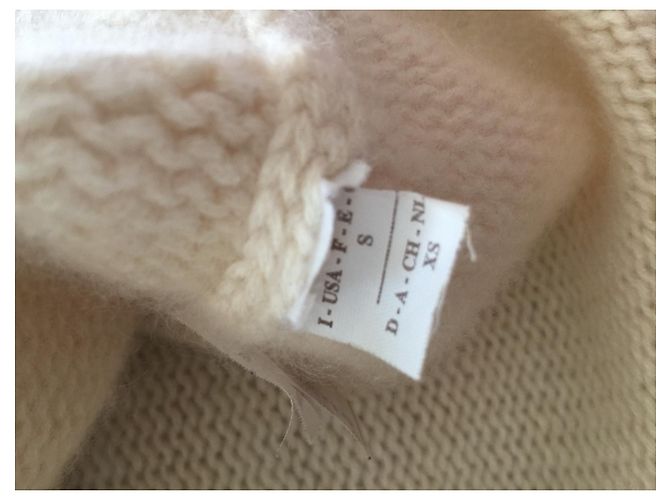 Suéter Brunello Cucinelli de cashmere creme Cru - vista 3
