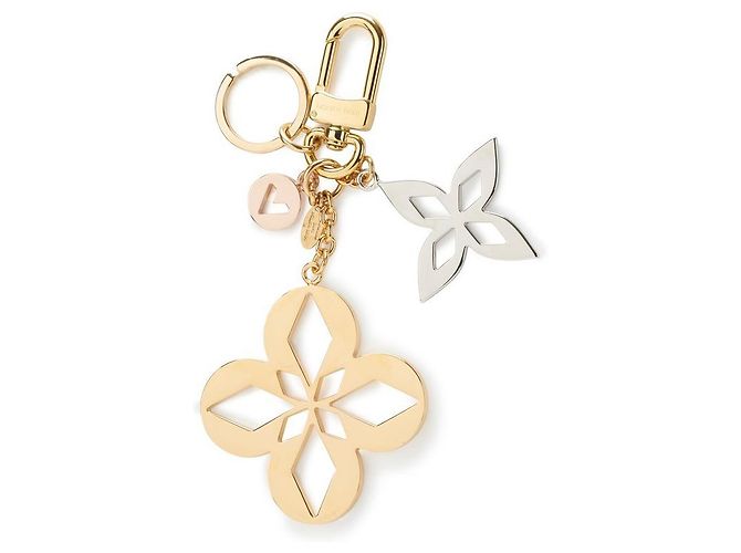 Portachiavi Louis Vuitton Malletage Blossom Multicolore - vista 2