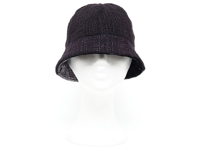 Chanel tweed de groselha preta t57 Preto - vista 2