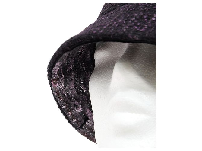 Chanel tweed de groselha preta t57 Preto - vista 3