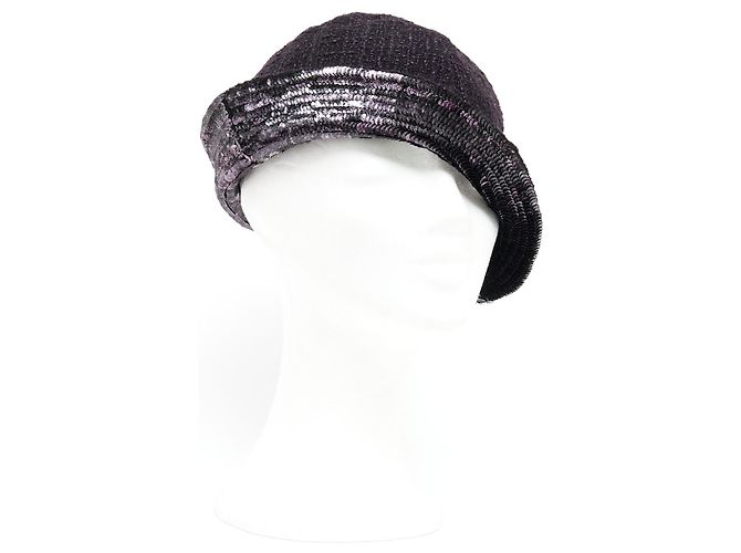 Chanel tweed de groselha preta t57 Preto - vista 6