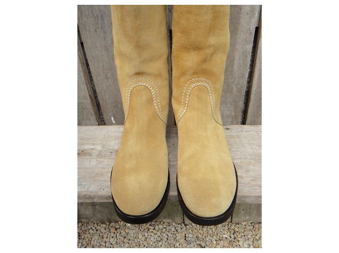 Botas Jil Sander p 37 Mostaza - vista 4