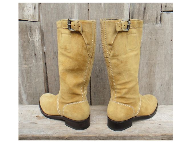 Botas Jil Sander p 37 Mostaza - vista 5