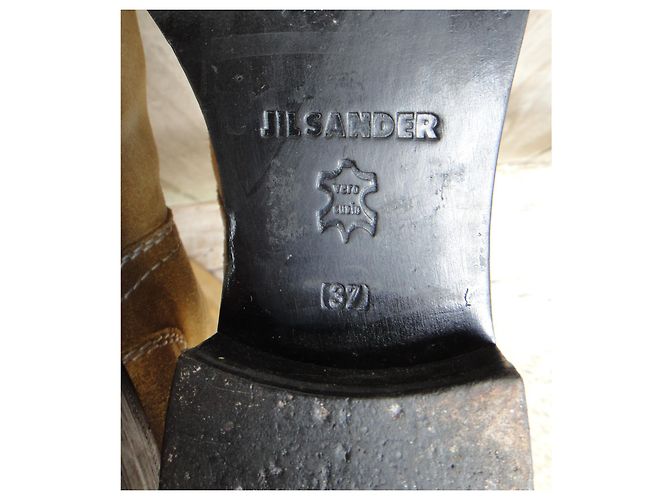 Botas Jil Sander p 37 Mostaza - vista 7