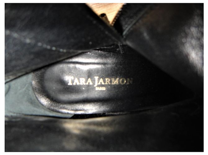 Botas Tara Jarmon p 39 Nueva condición Negro - vista 6