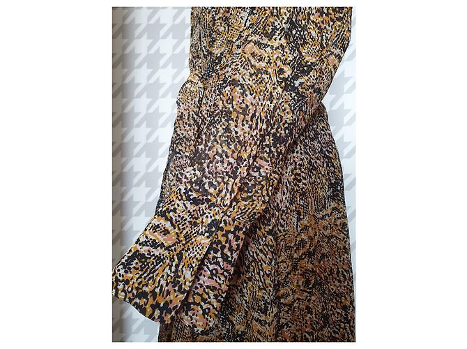 Vestido Ghost London de viscosa con cinturón XL Multicolor - vista 4