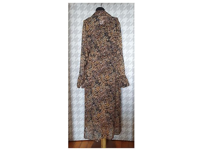 Vestido Ghost London de viscosa con cinturón XL Multicolor - vista 5