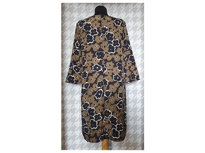 Brook Brothers Brooks Brothers Kleid Mehrfarbig Polyester Größe M Mehrfarben - Ansicht 4