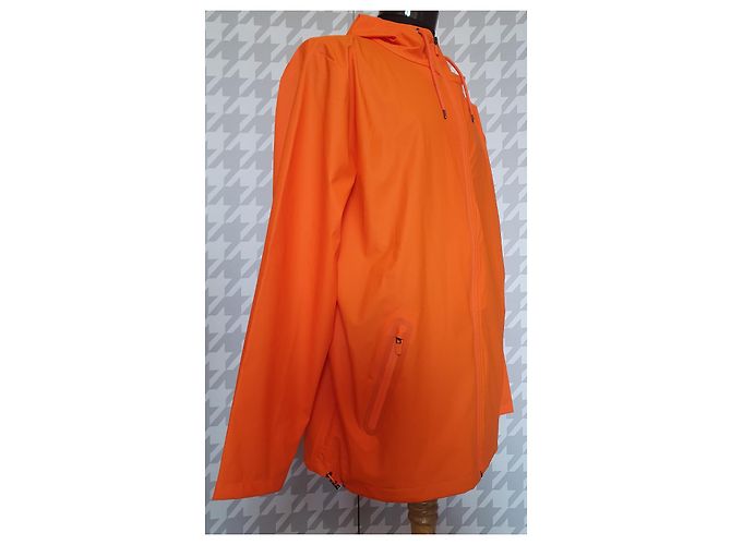 Rains Regenjacke Orange Polyurethan - Ansicht 3