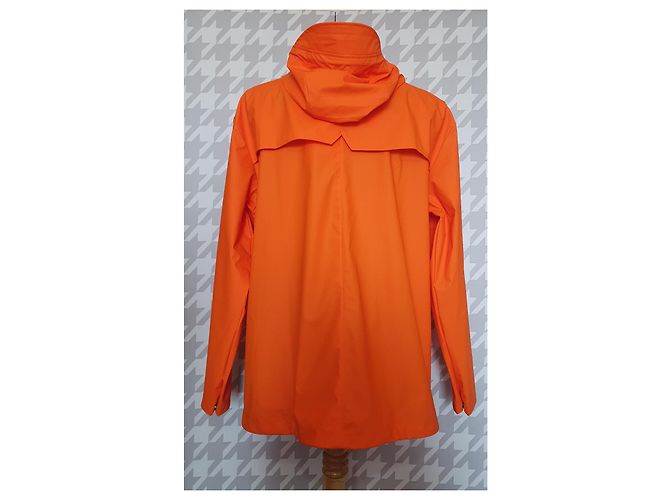 Rains Regenjacke Orange Polyurethan - Ansicht 4