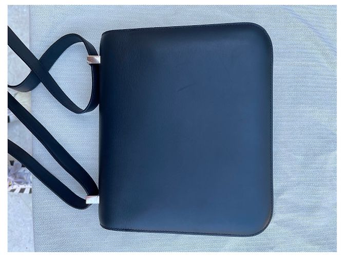 Hermès Constance 24 Navy Blau Boxleder Marineblau - Ansicht 20