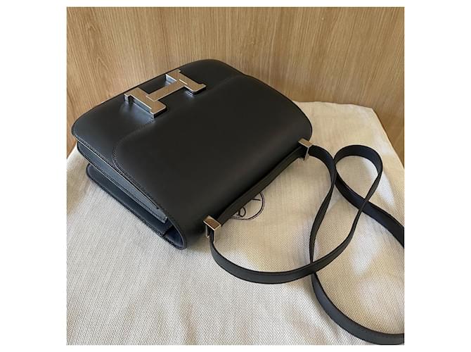 Hermès Constance 24 Navy Blau Boxleder Marineblau - Ansicht 7