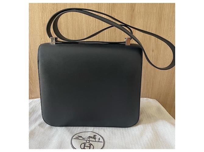 Hermès Constance 24 Navy Blau Boxleder Marineblau - Ansicht 8