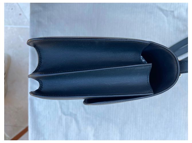Hermès Constance 24 Navy Blau Boxleder Marineblau - Ansicht 9