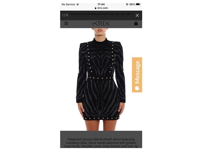 Balmain Vestidos - vista 3