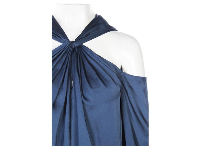 Elizabeth And James Cold Shoulder Silk Top - vista 5