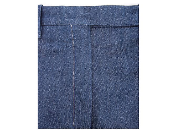 Hermès Bermuda di jeans Blu - vista 4