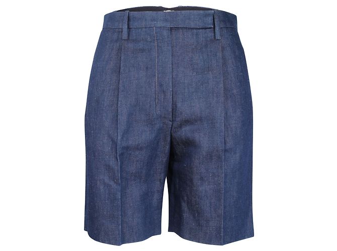 Hermès Bermuda di jeans Blu - vista 5